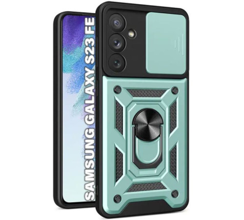 Чохол до мобільного телефона BeCover Military Samsung Galaxy S23 FE SM-S711 Dark Green (710661)