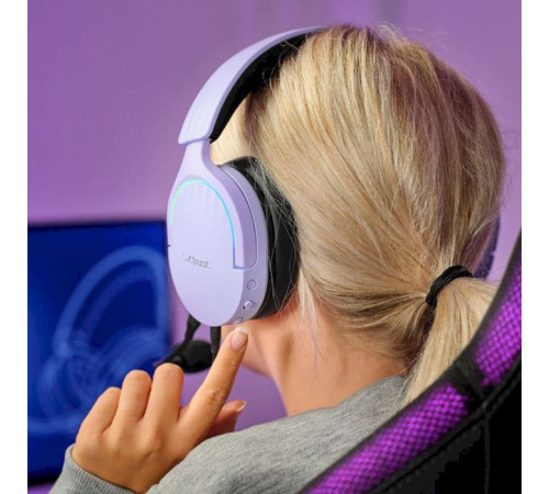 Навушники Trust GXT 490 Fayzo 7.1 USB-A Purple (25303)