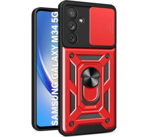 Чохол до мобільного телефона BeCover Military Samsung Galaxy M34 5G SM-M346 Red (710682)