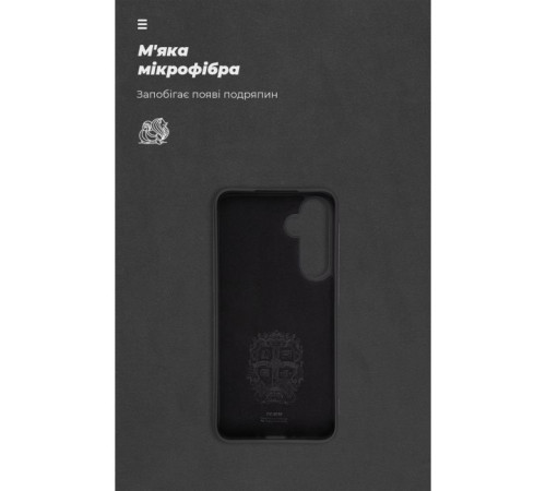 Чохол до мобільного телефона Armorstandart ICON Case Samsung A35 5G (A356) Black (ARM74319)