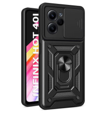 Чохол до мобільного телефона BeCover Military Infinix Hot 40i (X6528B) Black (710673)
