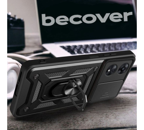 Чохол до мобільного телефона BeCover Military Oppo A58 4G Black (710713)