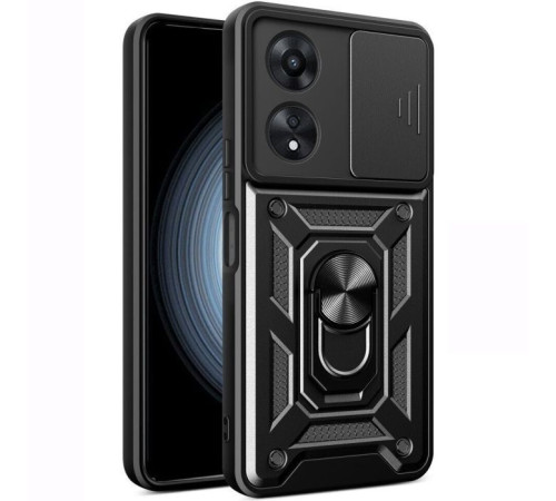 Чохол до мобільного телефона BeCover Military Oppo A58 4G Black (710713)