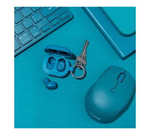 Навушники Jlab JBuds Mini Aqua Teal (IEUEBJBMINIRAQUA124)
