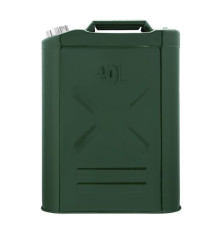 Каністра автомобільна 2E 40л метал 1мм, 5.2кг (2E-JCM40S)