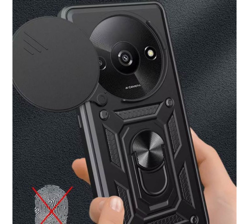 Чохол до мобільного телефона BeCover Military Xiaomi Redmi A3 4G Black (711319)