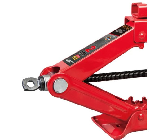 Домкрат GTM механічний ромбовидний 2т (120-395мм) (T10202-GS+H07)