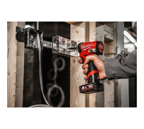 Гайковерт Milwaukee 1/4" HEX, M12 FID2-0, 170Нм (без АКБ и ЗУ) (4933479876)