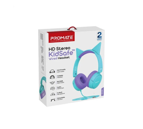 Навушники Promate Jewel Aqua (jewel.aqua)