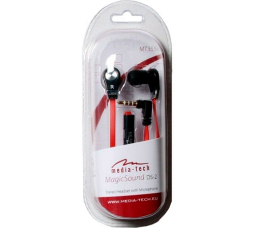 Навушники Media-Tech Magicsound DS-2 Black-Red (MT3556R)
