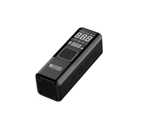 Автомобільний компресор Konner&Sohnen акумуляторний KS P20, 120Вт, 6000мАг, 150psi, 23л/хв, 0.9кг (KSP20)