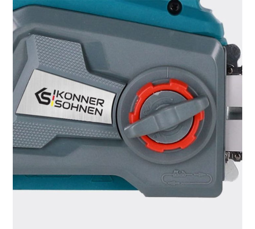 Ланцюгова пила Konner&Sohnen KS CS20V-12, 20V, 3000об/хв, 3.5кг (KSCS20V-12)