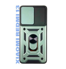 Чохол до мобільного телефона BeCover Military Xiaomi Redmi 13 Dark Green (711553)