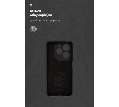 Чохол до мобільного телефона Armorstandart ICON Infinix Hot 40i Camera cover Black (ARM79057)