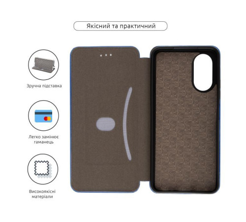 Чохол до мобільного телефона Armorstandart G-Case ZTE Blade A34 Blue (ARM78992)