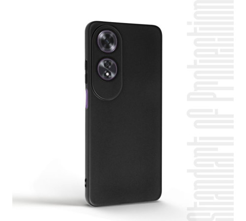 Чохол до мобільного телефона Armorstandart Matte Slim Fit OPPO A60 4G Camera cover Black (ARM78568)