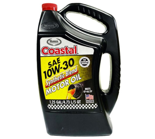 Моторное масло Coastal Synthetic blend 10W-30, 4,73л