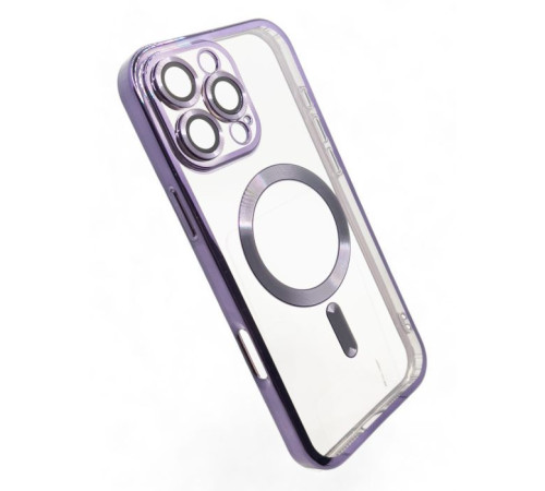 Чохол до мобільного телефона BeCover TPU Chrome Case (MagSafe) для Apple iPhone 16 Pro Max Purple (712089)