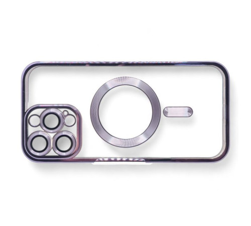 Чохол до мобільного телефона BeCover TPU Chrome Case (MagSafe) для Apple iPhone 16 Pro Max Purple (712089)