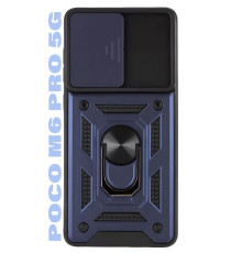 Чохол до мобільного телефона BeCover Military Poco M6 Pro 4G Blue (710938)