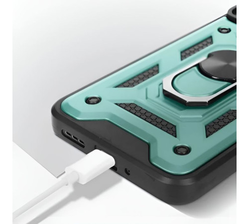 Чохол до мобільного телефона BeCover Military Poco M6 Pro 4G Dark Green (710939)