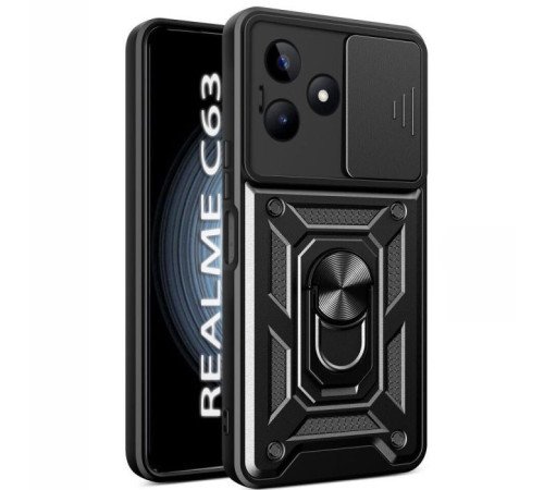 Чохол до мобільного телефона BeCover Military Realme C63 Black (712178)