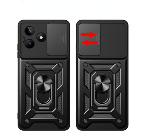 Чохол до мобільного телефона BeCover Military Realme C63 Black (712178)