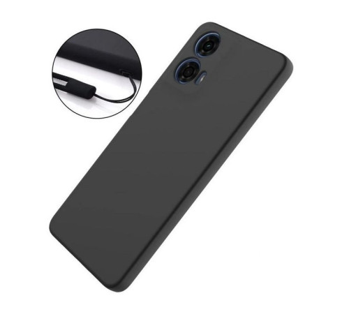 Чохол до мобільного телефона BeCover Motorola Moto G04/ E14 Black (711894)