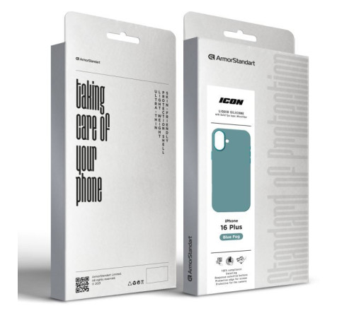 Чохол до мобільного телефона Armorstandart ICON2 Case Apple iPhone 16 Plus Blue Fog (ARM79634)