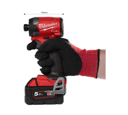 Шуруповерт Milwaukee ударный M18 FID3-502X, 226 Нм, 2x5Ah (4933479865)