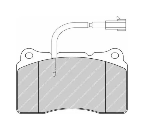 Гальмівні колодки FERODO FDB1794