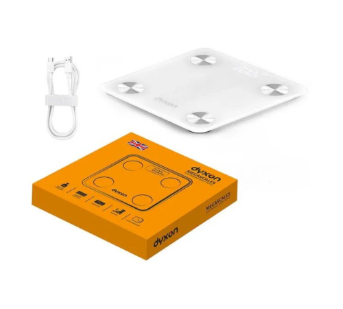 Ваги підлогові DYXON MEGASCALES 200 White (DXNVGMGSCLS200W)