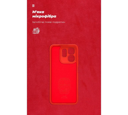 Чохол до мобільного телефона Armorstandart ICON Infinix Hot 50i / Smart 9 Camera cover Red (ARM80982)
