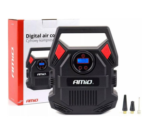 Автомобільний компресор AMiO 12V ACOMP-17 (02642)