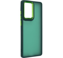 Чехол для мобильного телефона Armorstandart Frame Motorola G55 5G Dark Green (ARM81263)