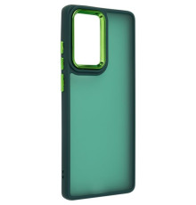 Чохол до мобільного телефона Armorstandart Frame Motorola G55 5G Dark Green (ARM81263)