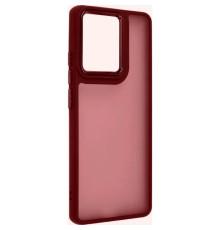 Чохол до мобільного телефона Armorstandart Frame Motorola G55 5G Wine Red (ARM81265)