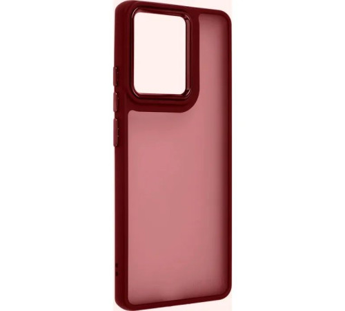Чохол до мобільного телефона Armorstandart Frame Motorola G55 5G Wine Red (ARM81265)