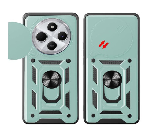 Чохол до мобільного телефона BeCover Military Xiaomi Redmi A4 5G Dark Green (712876)