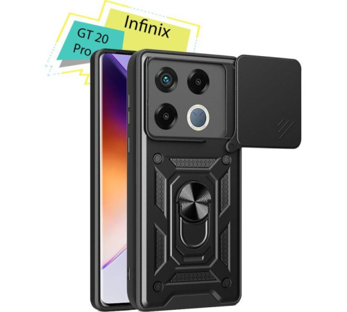 Чохол до мобільного телефона BeCover Military Infinix GT 20 Pro (X6871) Black (713045)