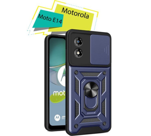 Чохол до мобільного телефона BeCover Military Motorola Moto E14 Blue (713053)