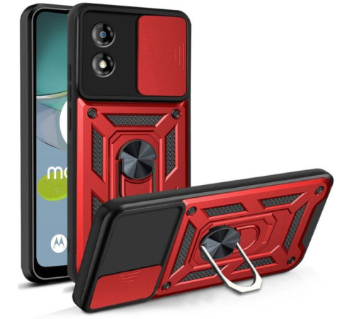 Чохол до мобільного телефона BeCover Military Motorola Moto E14 Red (713055)