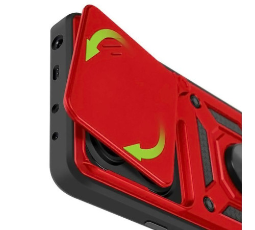 Чохол до мобільного телефона BeCover Military Xiaomi Redmi Note 14 5G Red (713094)