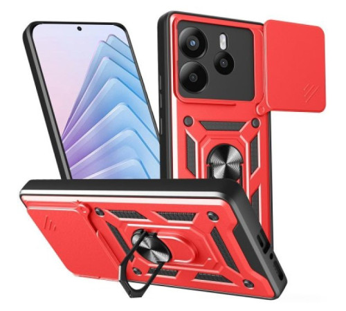 Чохол до мобільного телефона BeCover Military Xiaomi Redmi Note 14 5G Red (713094)