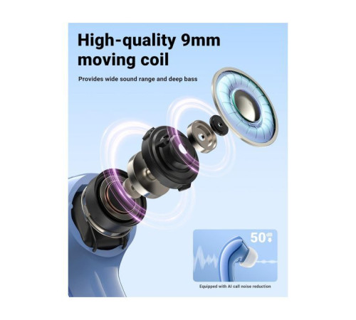 Навушники Acefast T9 Glacier Blue (6974316282525)