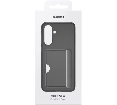 Чохол до мобільного телефона Samsung Galaxy A36 (A366), Card Slot Case black (EF-OA366TBEGWW)