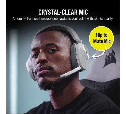 Навушники Corsair HS55 Wireless Gaming Dolby 7.1 White (CA-9011281-EU)