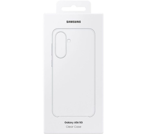 Чохол до мобільного телефона Samsung Galaxy A56 (A566) Clear Case (EF-QA566CTEGWW)