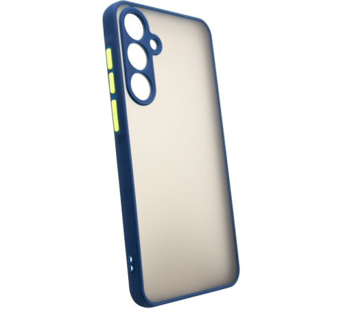Чохол до мобільного телефона Dengos Matte Samsung Galaxy M55 5G (Blue) (DG-TPU-MATT-159)