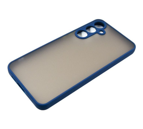 Чохол до мобільного телефона Dengos Matte Samsung Galaxy M55 5G (Blue) (DG-TPU-MATT-159)